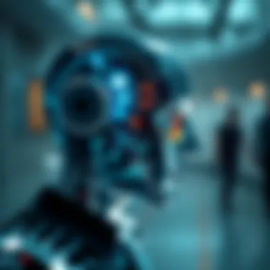Ethical Dilemmas in AI A visual metaphor for ethical dilemmas in artificial intelligence
