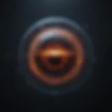 An abstract representation of the universe before the Big Bang