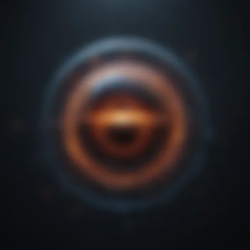 An abstract representation of the universe before the Big Bang