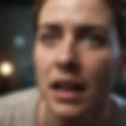Symbolic representation of emotional turmoil