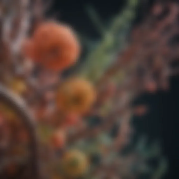 Representation of synthetic biology creating new life forms