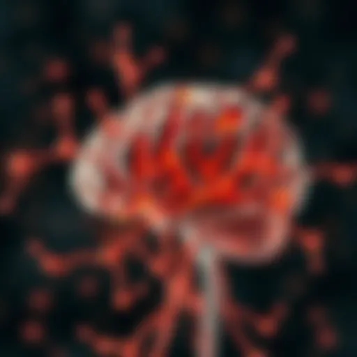 Brain activity and neurotransmitter interaction