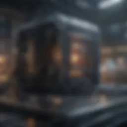 Conceptual illustration of AI architecture for gaming