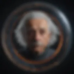 Illustration of Einstein's theory of general relativity