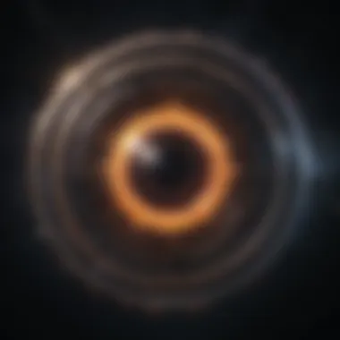 The Role of Dark Energy in Cosmic Expansion Conceptual art depicting dark energy and its influence on the universe