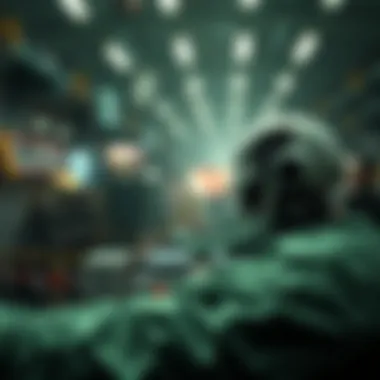 An illustration depicting the impact of AI on job markets