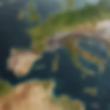 Climate Change Impacted Regions Worldwide Map showcasing the regions most affected by climate change