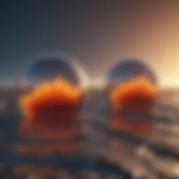 Graph illustrating the rise in global temperatures over the decades