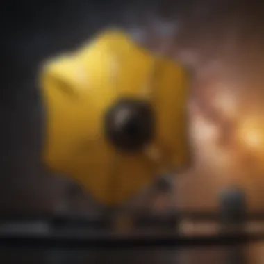 James Webb Space Telescope: Unveiling Cosmic Mysteries The James Webb Space Telescope capturing distant galaxies