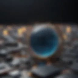 Abstract representation of computer science concepts