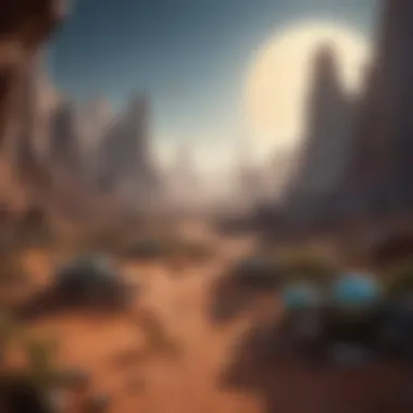 Diverse Alien Landscapes Artist's impression of diverse alien landscapes on habitable planets