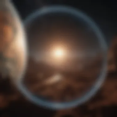 Understanding the Habitable Zone A diagram showcasing the habitable zone around a star