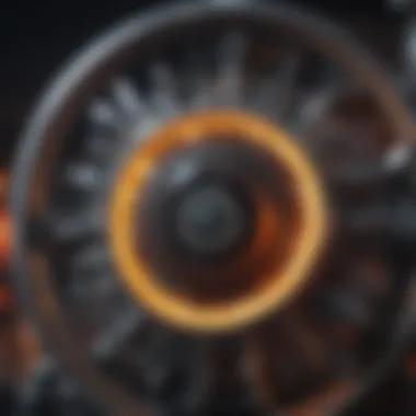 Illustration of entropy in heat engines and their efficiency