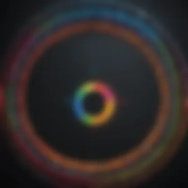 Colorful visual representation of mathematical sequences