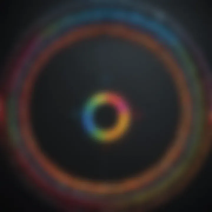 Colorful visual representation of mathematical sequences