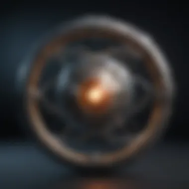 Illustration depicting quantum entanglement