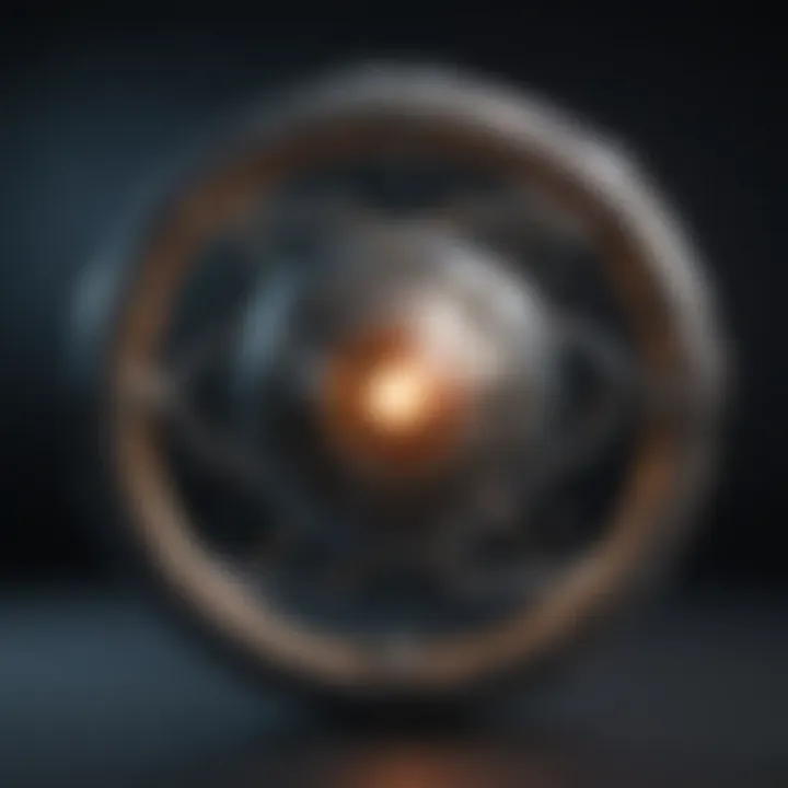 Illustration depicting quantum entanglement