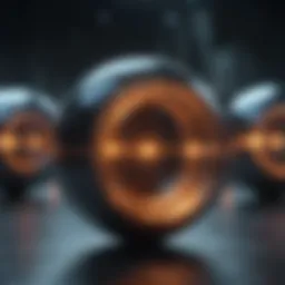 Visual representation of quantum fields interacting