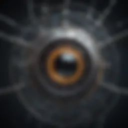Visual representation of quantum mechanics principles applied to neural functions