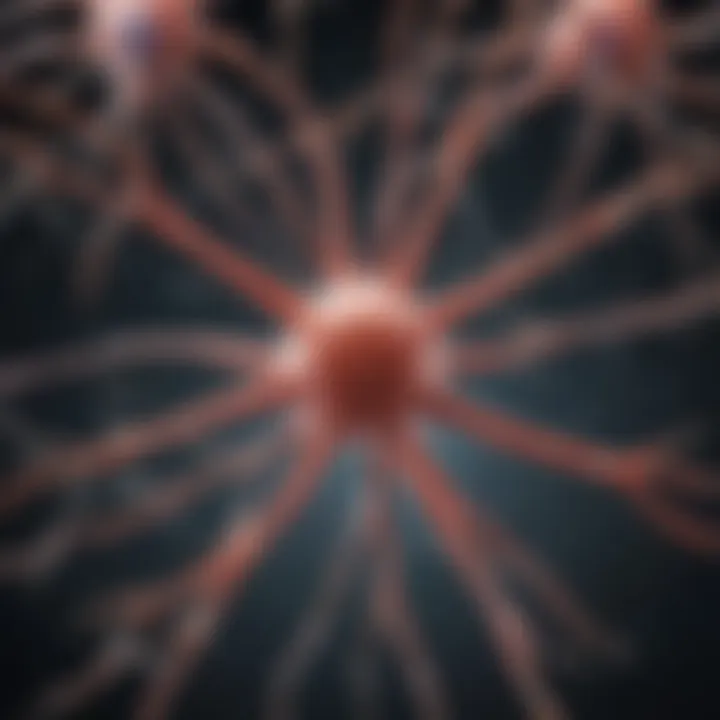 Neuronal damage caused by protein accumulation