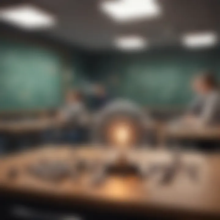Engaging classroom environment for solving math problems