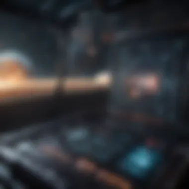Interactive game interface showcasing math challenges in space