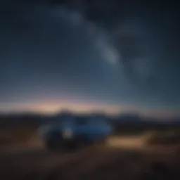 A serene night sky filled with stars representing the vastness of dreams