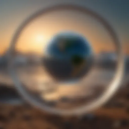 Visual representation of Milankovitch cycles