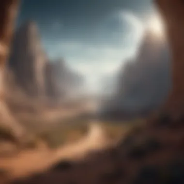 Hypothetical Extraterrestrial Environments An artistic rendering of hypothetical extraterrestrial environments that could support life
