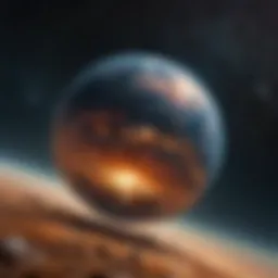 A stunning visualization of the universe captured by the James Webb Telescope