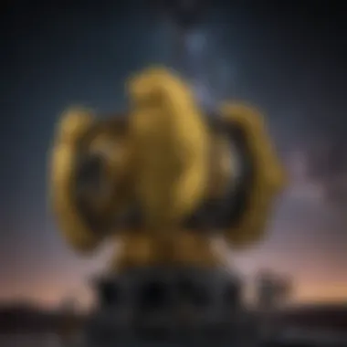 Technological Innovations of JWST A graphic illustrating the technological advancements incorporated into the James Webb Space Telescope.