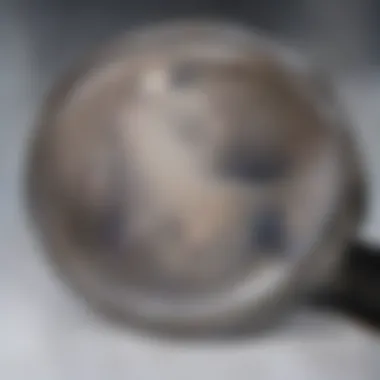 Analyzing Mathematical Challenges A magnifying glass over a mathematical challenge