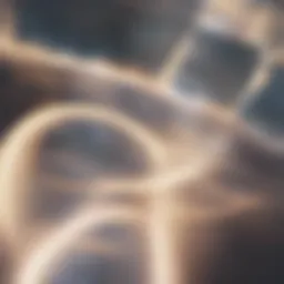 Solar panels harnessing sunlight in a field