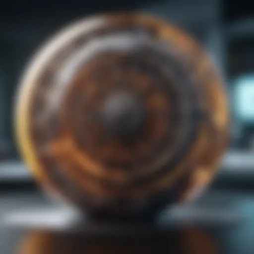 Visualization of machine learning algorithms applied in particle physics