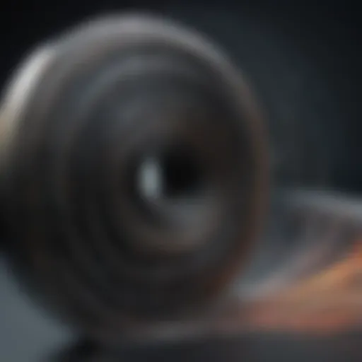 Illustration of magnetic field lines around a magnet