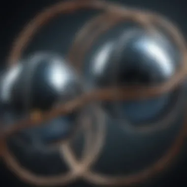 The Mysteries of Quantum Entanglement Visual representation of quantum entanglement