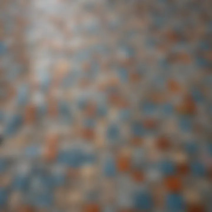 Artistic representation of tiling concepts