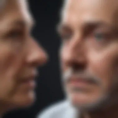 Ethics in Anti-Aging Research A thought-provoking depiction of ethical considerations in scientific research