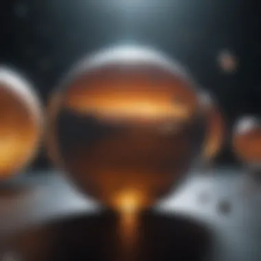 Studying Exoplanets with Advanced Technology A visualization of exoplanets being studied by the James Webb Telescope.