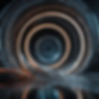 Visual depiction of quantum field theory interactions within the vacuum