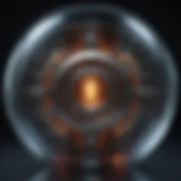 Abstract representation of the quantum vacuum illustrating its complexity