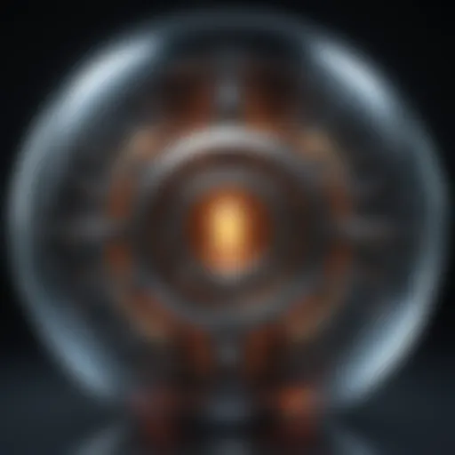 Abstract representation of the quantum vacuum illustrating its complexity
