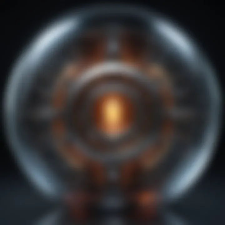 Abstract representation of the quantum vacuum illustrating its complexity