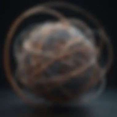 String Theory: Unraveling the Fabric of Reality Artistic interpretation of string theory concepts