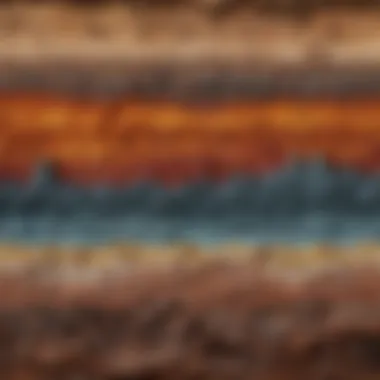 Geological Timeline of Temperature Fluctuations Geological timeline showing temperature variations