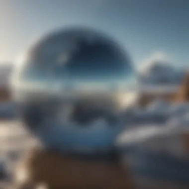 Future Climate Model Predictions Visual representation of climate model predictions