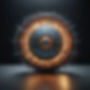 Higgs Boson in Action Visualization of the Higgs boson particle in a particle collider environment