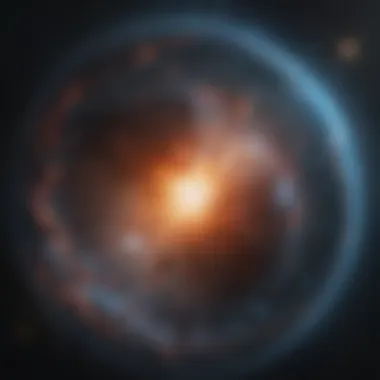 Artistic View of the Universe An artistic representation of the cosmos as seen through Hubble's lens