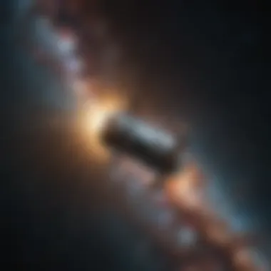 Hubble in the Cosmos Hubble Space Telescope against a cosmic backdrop