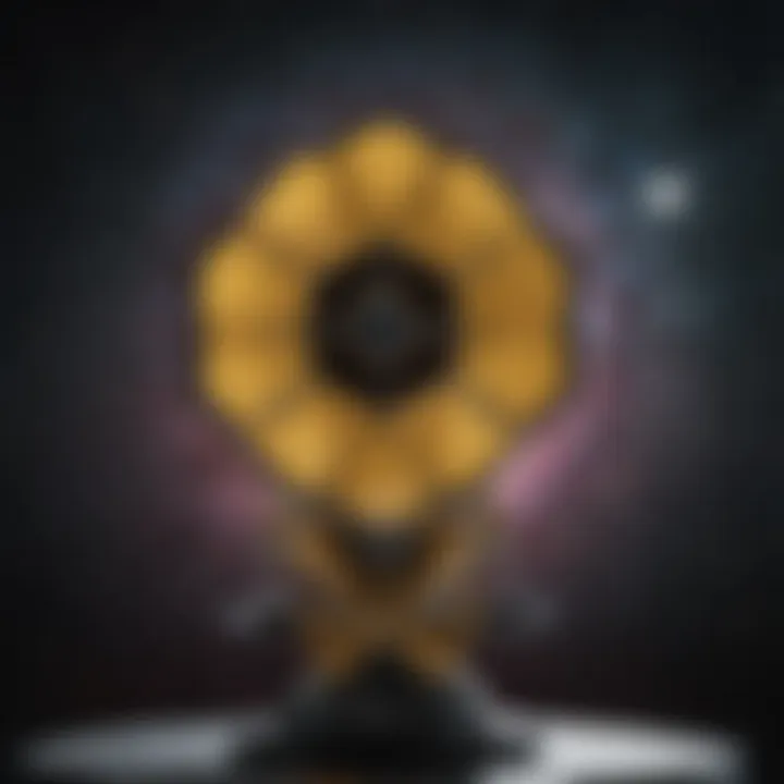 Graphical representation of JWST's scientific goals